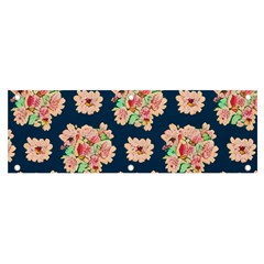 Retro 1880s Flowers Pattern 7 Banner And Sign 6  X 2  by violetheavensky