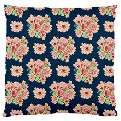 Retro 1880s Flowers Pattern 7 18  Baby Flannel Cushion Case (two Sides) by violetheavensky