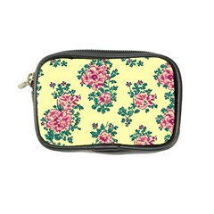 Retro 1880s Flowers Pattern 8 Coin Purse by violetheavensky