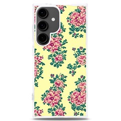 Retro 1880s Flowers Pattern 8 Samsung Galaxy S24 Plus 6 7 Inch Tpu Uv Case by violetheavensky