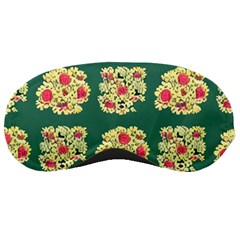 Retro 1880s Flowers Pattern 6 Sleep Mask by violetheavensky