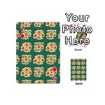 Retro 1880s Flowers Pattern 6 Playing Cards 54 Designs (Mini) Front - Diamond7