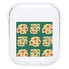 Retro 1880s Flowers Pattern 6 Hard Pc Airpods 1/2 Case by violetheavensky