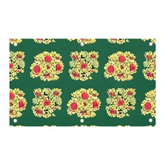 Retro 1880s Flowers Pattern 6 Banner And Sign 5  X 3  by violetheavensky