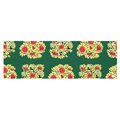 Retro 1880s Flowers Pattern 6 Banner And Sign 6  X 2  by violetheavensky