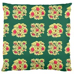 Retro 1880s Flowers Pattern 6 16  Baby Flannel Cushion Case (two Sides) by violetheavensky