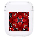 Mid Century Retro Floral 1970s 1960s Pattern 105 Hard PC AirPods 1/2 Case Front