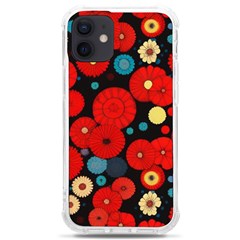 Mid Century Retro Floral 1970s 1960s Pattern 104 Iphone 12 Mini Tpu Uv Print Case	 by violetheavensky