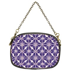 Royal Fractal Pattern 4 Chain Purse (two Sides) by violetheavensky