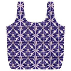 Royal Fractal Pattern 4 Full Print Recycle Bag (xl) by violetheavensky