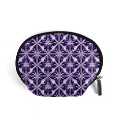 Royal Fractal Pattern 4 Accessory Pouch (small) by violetheavensky