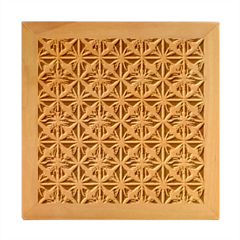 Royal Fractal Pattern 4 Wood Photo Frame Cube by violetheavensky