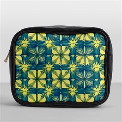 Royal Fractal Pattern 2 Mini Toiletries Bag (one Side) by violetheavensky