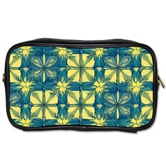 Royal Fractal Pattern 2 Toiletries Bag (two Sides) by violetheavensky