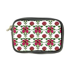 Retro 1880s Flowers Pattern 2 Coin Purse by violetheavensky