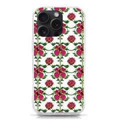 Retro 1880s Flowers Pattern 2 Iphone 15 Pro Tpu Uv Print Case by violetheavensky