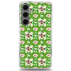 Retro 1880s Flowers Pattern 4 Samsung Galaxy S24 6 2 Inch Tpu Uv Case by violetheavensky