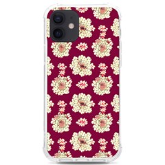 Retro 1880s Flowers Pattern Iphone 12/12 Pro Tpu Uv Print Case by violetheavensky