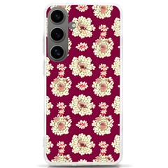 Retro 1880s Flowers Pattern Samsung Galaxy S24 Ultra 6 9 Inch Tpu Uv Case by violetheavensky