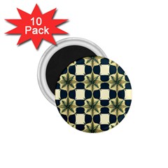 Royal Fractal Pattern 1 75  Magnets (10 Pack)  by violetheavensky