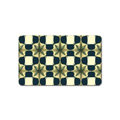 Royal Fractal Pattern Magnet (name Card) by violetheavensky