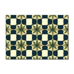 Royal Fractal Pattern Sticker A4 (10 Pack) by violetheavensky