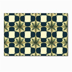 Royal Fractal Pattern Postcard 4 x 6  (pkg Of 10) by violetheavensky