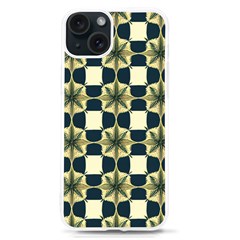 Royal Fractal Pattern Iphone 15 Tpu Uv Print Case by violetheavensky