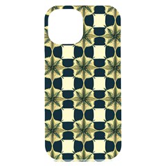 Royal Fractal Pattern Iphone 15 Plus Black Uv Print Pc Hardshell Case by violetheavensky