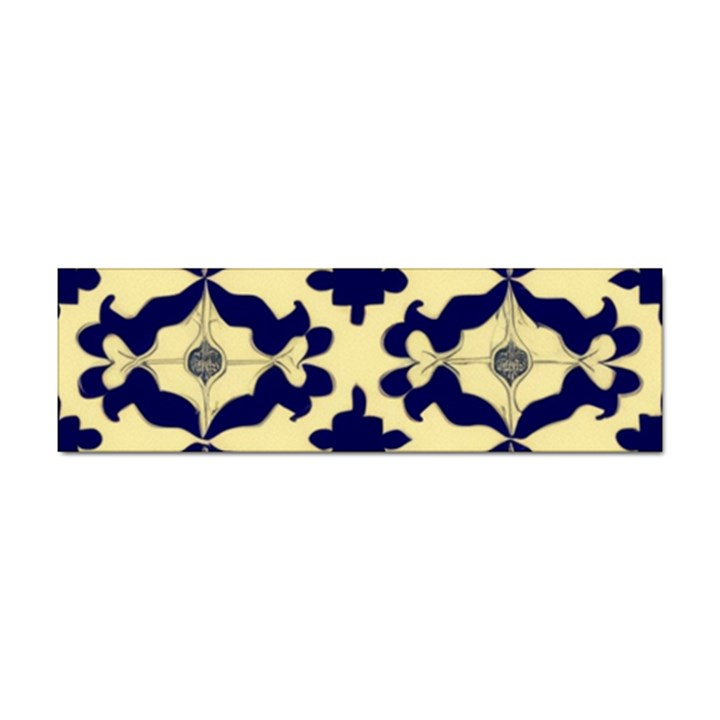 Royal Fractal Pattern 3 Sticker Bumper (100 pack)