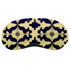 Royal Fractal Pattern 3 Sleep Mask by violetheavensky