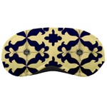 Royal Fractal Pattern 3 Sleep Mask Front