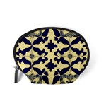 Royal Fractal Pattern 3 Accessory Pouch (Small) Back