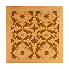 Royal Fractal Pattern 3 Wood Photo Frame Cube by violetheavensky