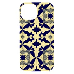 Royal Fractal Pattern 3 Iphone 15 Black Uv Print Pc Hardshell Case by violetheavensky