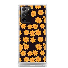 Retro 40s 50s Flowers Pattern Halloween 4 Samsung Galaxy Note 20 Ultra Tpu Uv Case by violetheavensky