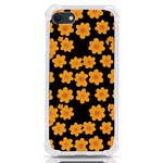 Retro 40s 50s Flowers Pattern Halloween 4 iPhone SE Front