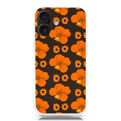 Retro 40s 50s Flowers Pattern Halloween 2 Iphone 16 Tpu Uv Print Case by violetheavensky