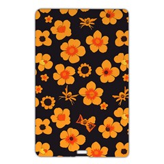 Retro 40s 50s Flowers Pattern Halloween Name Card Style Usb Flash Drive by violetheavensky