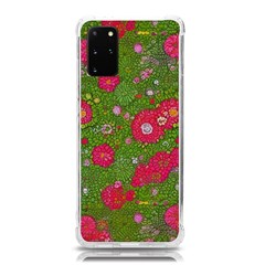 Mid Century Retro Floral 1970s 1960s Pattern 88 Samsung Galaxy S20 Plus 6 7 Inch Tpu Uv Case by violetheavensky