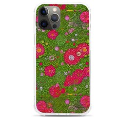 Mid Century Retro Floral 1970s 1960s Pattern 88 Iphone 12 Pro Max Tpu Uv Print Case by violetheavensky