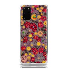 Mid Century Retro Floral 1970s 1960s Pattern 90 Samsung Galaxy S20 Plus 6 7 Inch Tpu Uv Case by violetheavensky