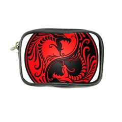 Red Yin Yang Dragons Coin Purse by JeffBartels