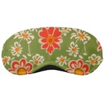 Retro 40s 50s Mexico Flowers Pattern 3 Sleep Mask Front