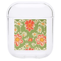 Retro 40s 50s Mexico Flowers Pattern 3 Hard Pc Airpods 1/2 Case by violetheavensky