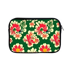 Retro 40s 50s Mexico Flowers Pattern 2 Apple Ipad Mini Zipper Cases by violetheavensky