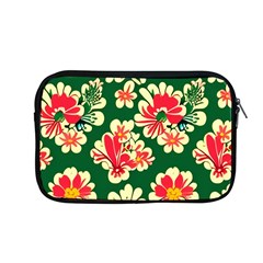 Retro 40s 50s Mexico Flowers Pattern 2 Apple Macbook Pro 13  Zipper Case by violetheavensky