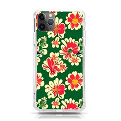 Retro 40s 50s Mexico Flowers Pattern 2 Iphone 11 Pro Max 6 5 Inch Tpu Uv Print Case by violetheavensky