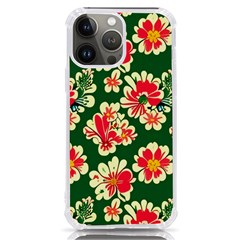 Retro 40s 50s Mexico Flowers Pattern 2 Iphone 13 Pro Max Tpu Uv Print Case by violetheavensky