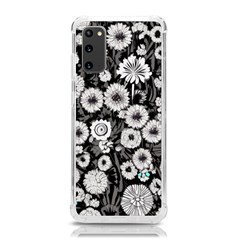 Mid Century Retro Floral 1970s 1960s Pattern 87 Mid Century Retro Floral 1970s 1960s Pattern 86 Samsung Galaxy S20 6 2 Inch Tpu Uv Case by violetheavensky